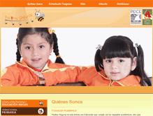 Tablet Screenshot of pasitos-seguros.com